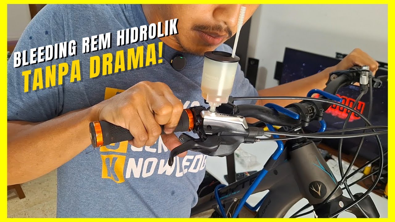 Tutorial: Bleeding Rem hidrolik Sepeda tanpa Drama!
