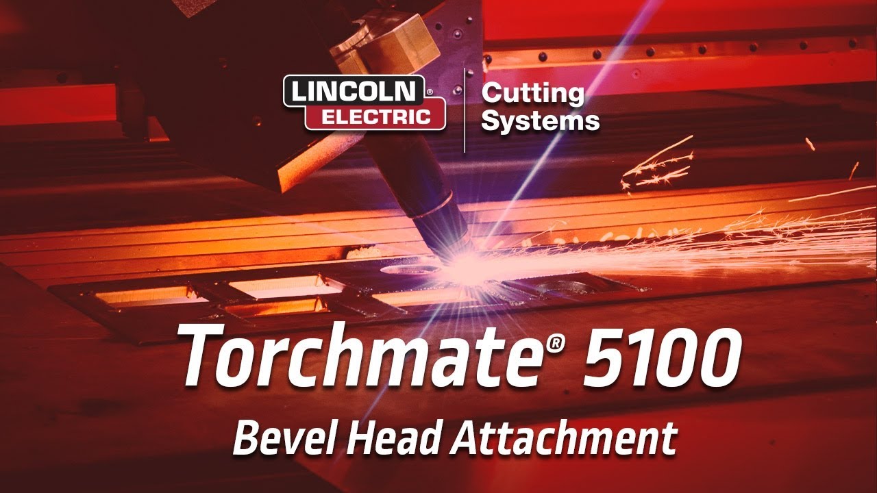 Torchmate 5100 | Cut Weld-Ready Parts |  Optional Bevel Head Attachment