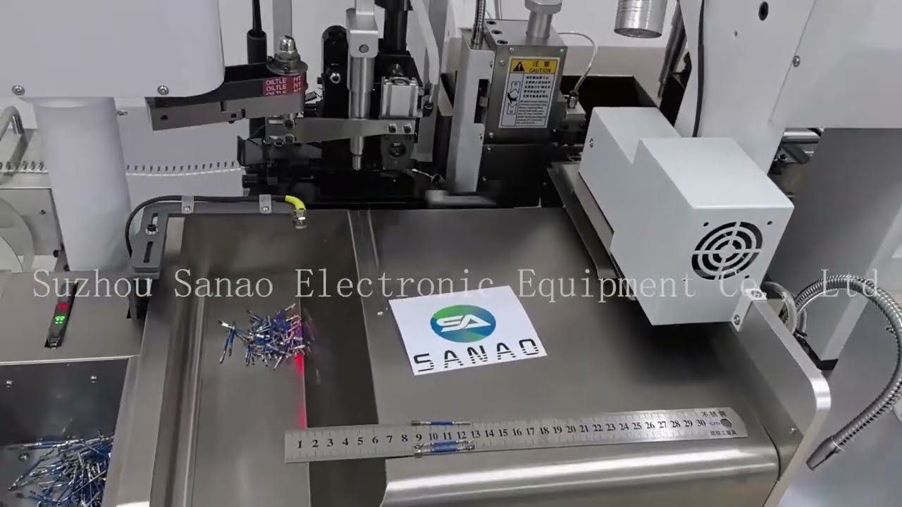 Servo Full automatic Terminal Wire Crimping Machine