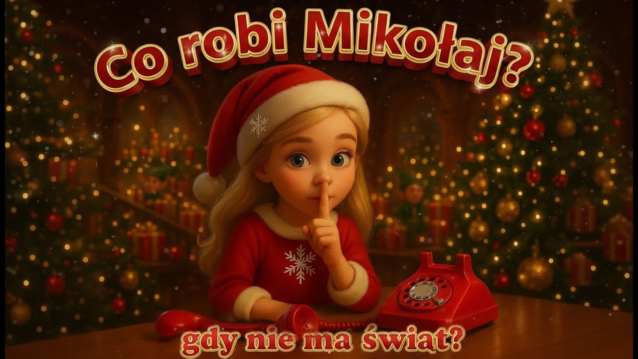 Co robi Mikołaj, gdy nie ma Świąt? 🎅✨ | Piosenki dla dzieci Poli i Nikoli | Świąteczna piosenka 2025