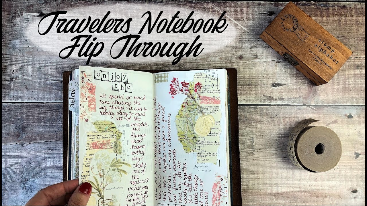 Travelers Notebook Flip Through