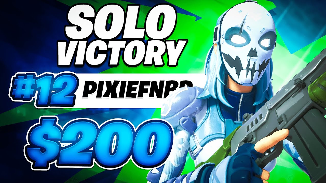 HOW I WON 2 GAMES IN SOLO CASH CUP (200$) 🏆 | Pixie