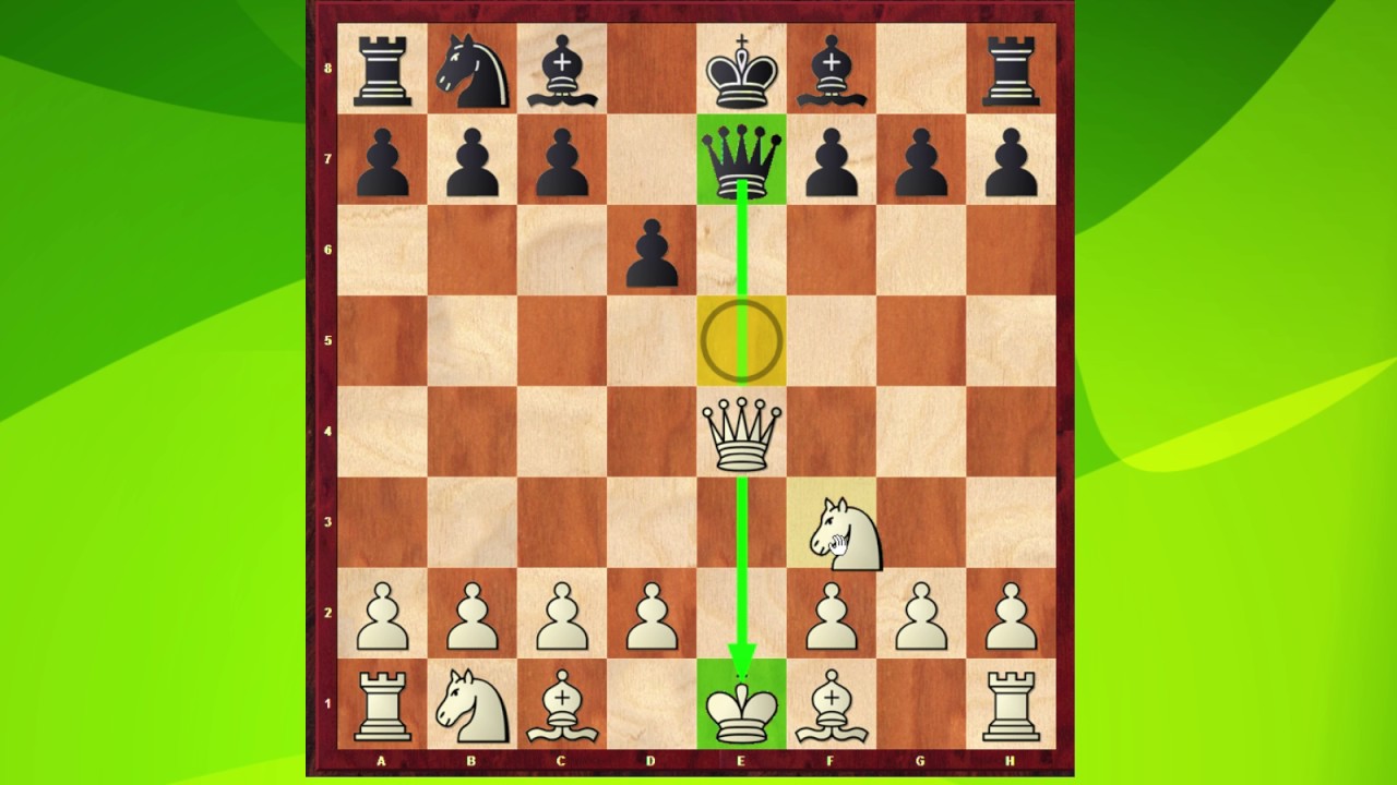 Schaken opening: Russische Hoofdvariant met een gemene truc