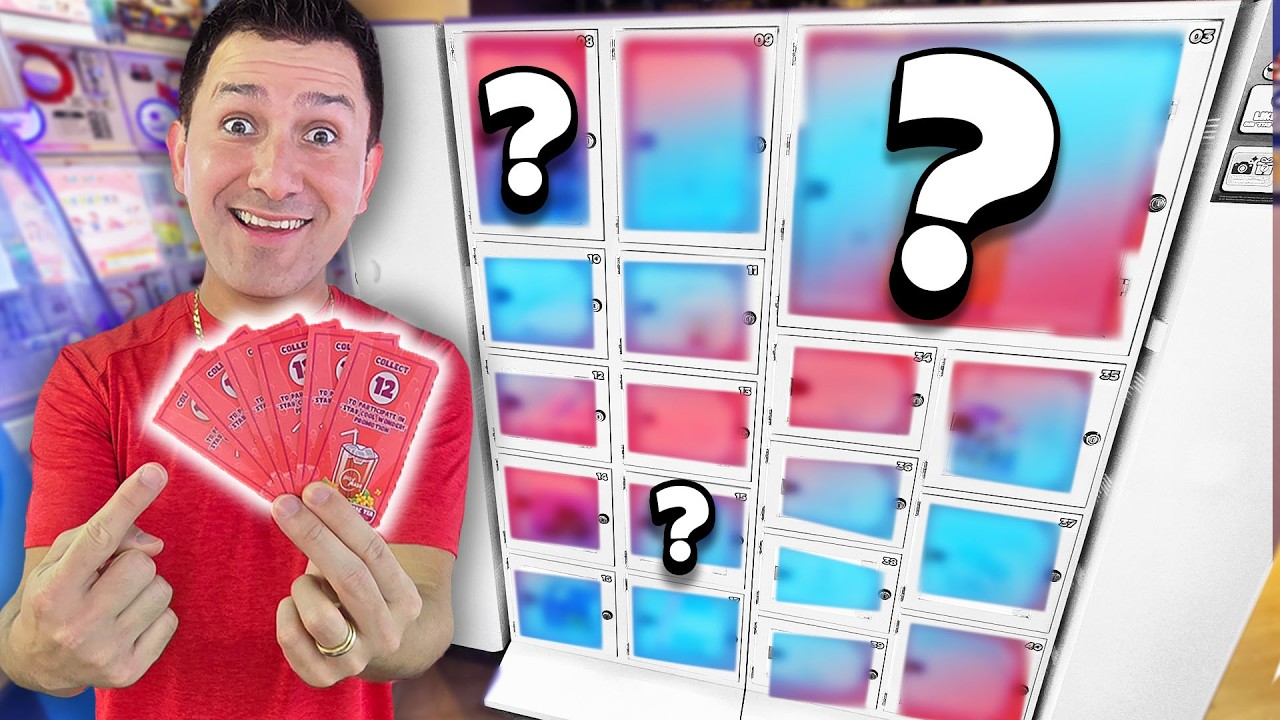 The Winner Gets to OPEN a Mystery Gacha Locker Arcade Challenge!