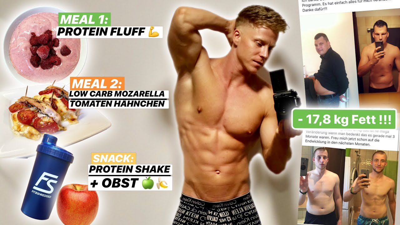 SO wirst du SCHNELL FETT VERLIEREN! Full Day of Eating