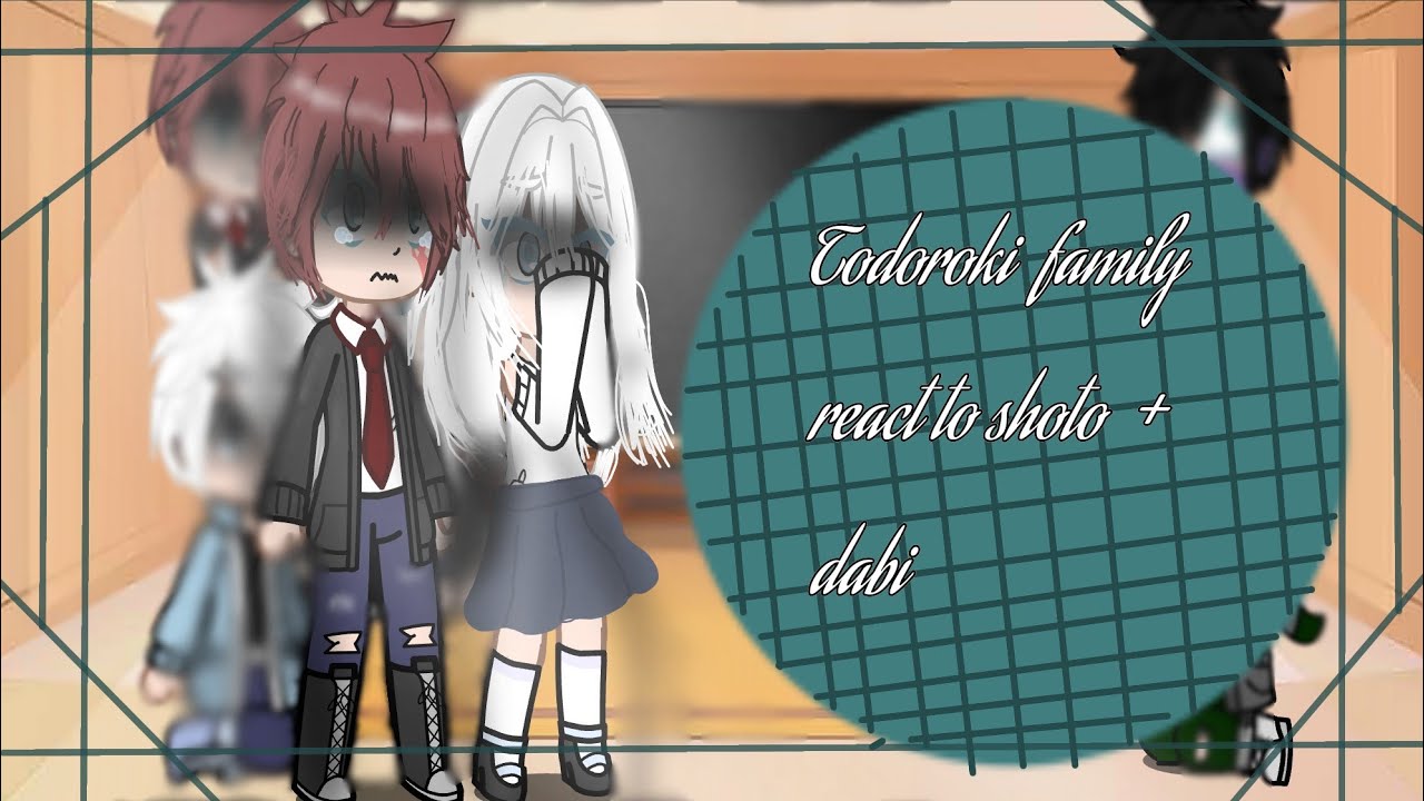 Todoroki family react to shoto + dabi || dabihawks || mha/bnha || ◇¡• bright_bkdk •¡◇