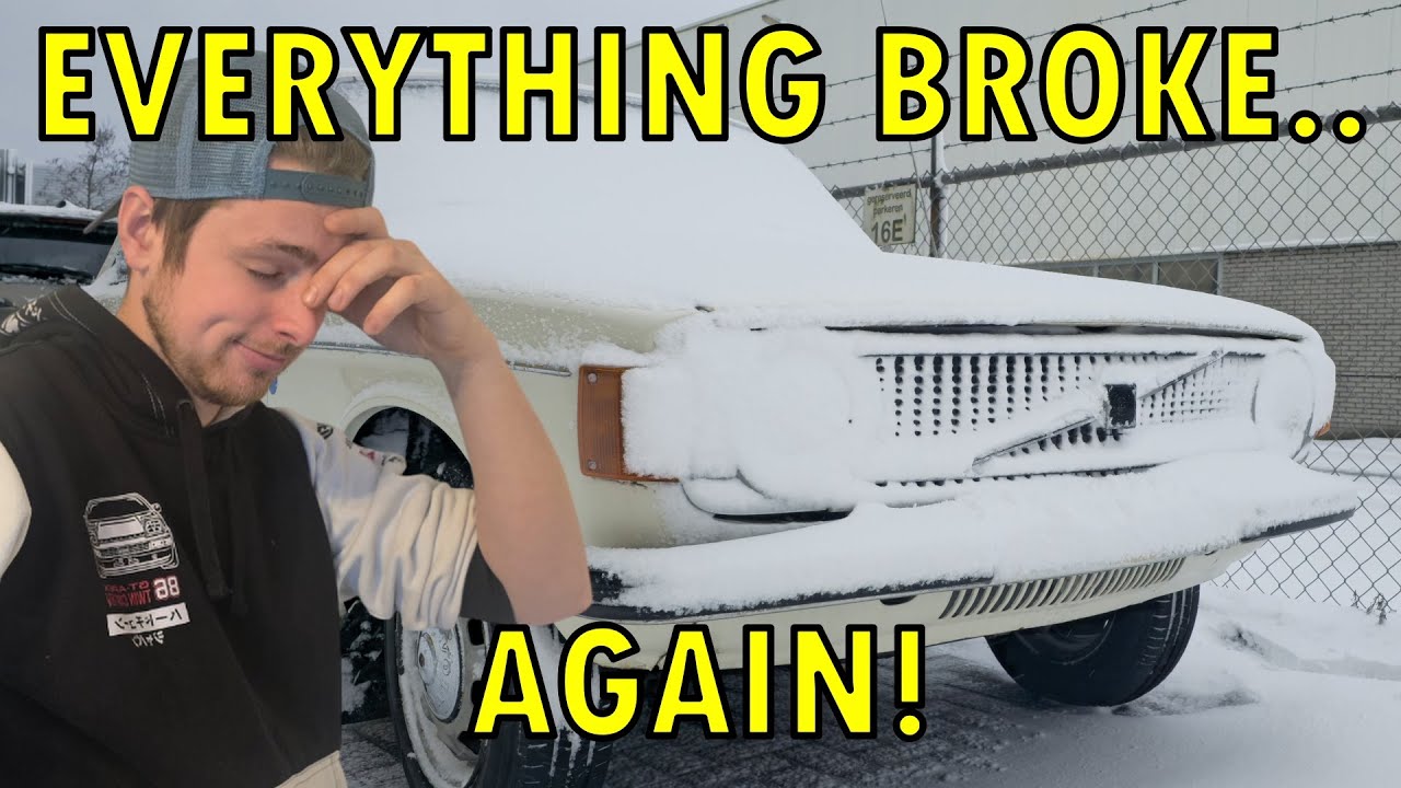 На моем Volvo 144 1973 года выпуска, купленном в Barnfind, снова все сломалось.