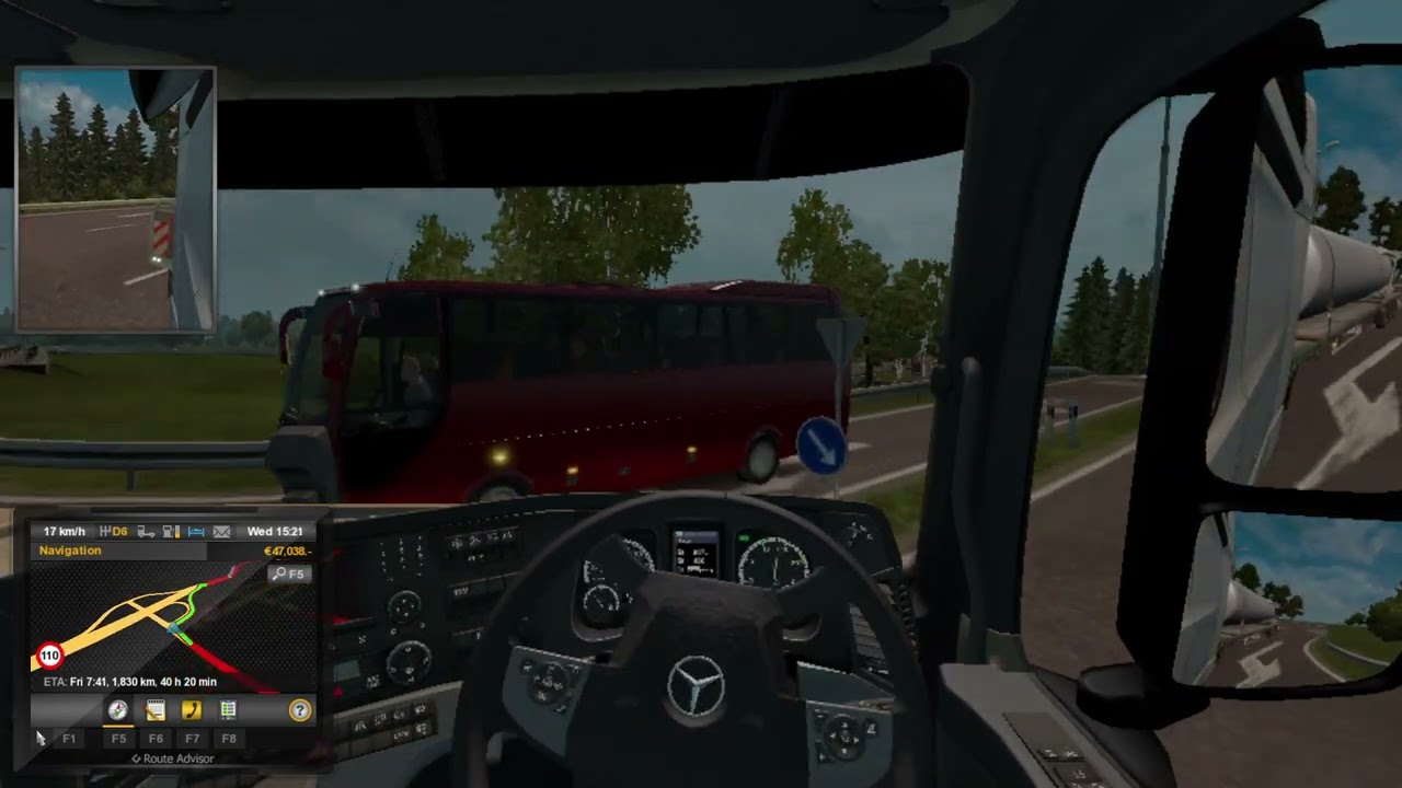 Trucking from Sweden to England in a Mercedes Actross Pt1 #ets2gameplay #ets2game