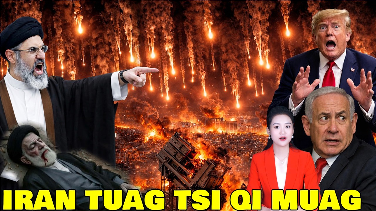 XOVXWM KUB 8/3: PUTIN SWB LOJ UKRAINE. IRAN HEM TUA ISREAL CHAW NUCLEAR, TUAG LOS YUAV TSI TSO TSEG