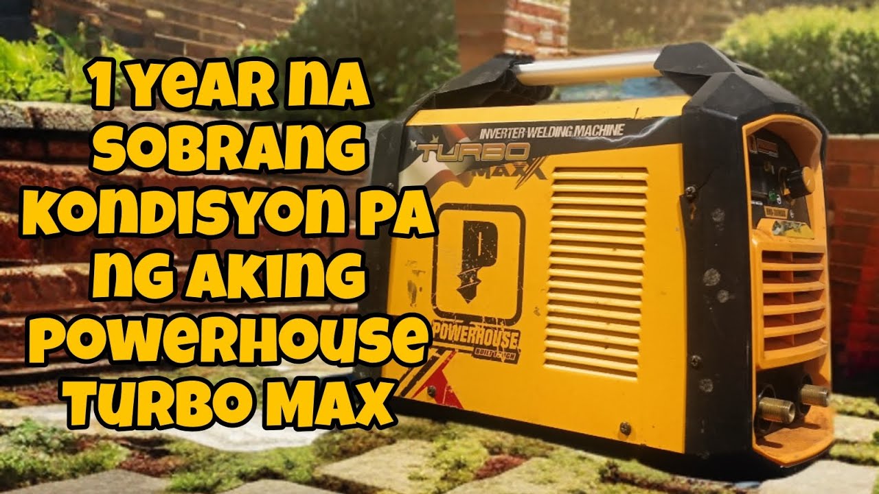 1 year na, Sobrang kondisyon pa, Powerhouse Turbo Max welding machine