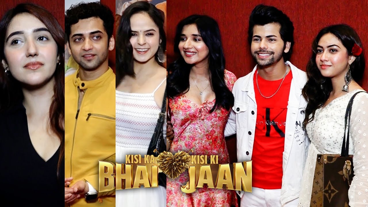 Kisi Ka Bhai Kisi Ki Jaan - Siddharth Nigam,Reem Shaikh,Kanika Mann,Palak,Sumedh Mudgalkar,Ashnoor