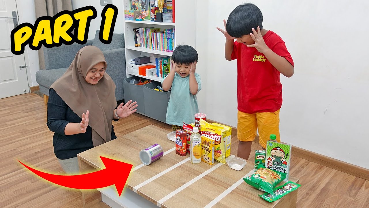 NYOBAIN PERMAINAN TIKTOK VIRAL (PART 1) - Keluarga Ziyan