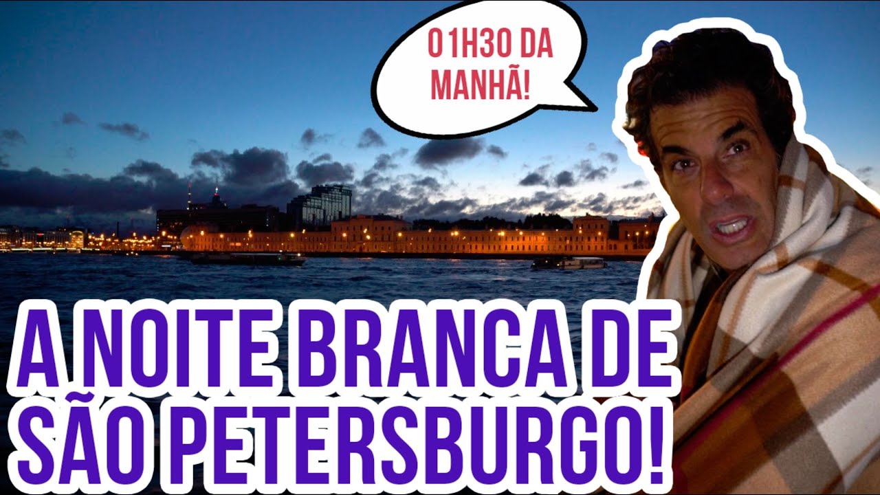 Conheça a tradição das noites brancas em São Petersburgo na Rússia