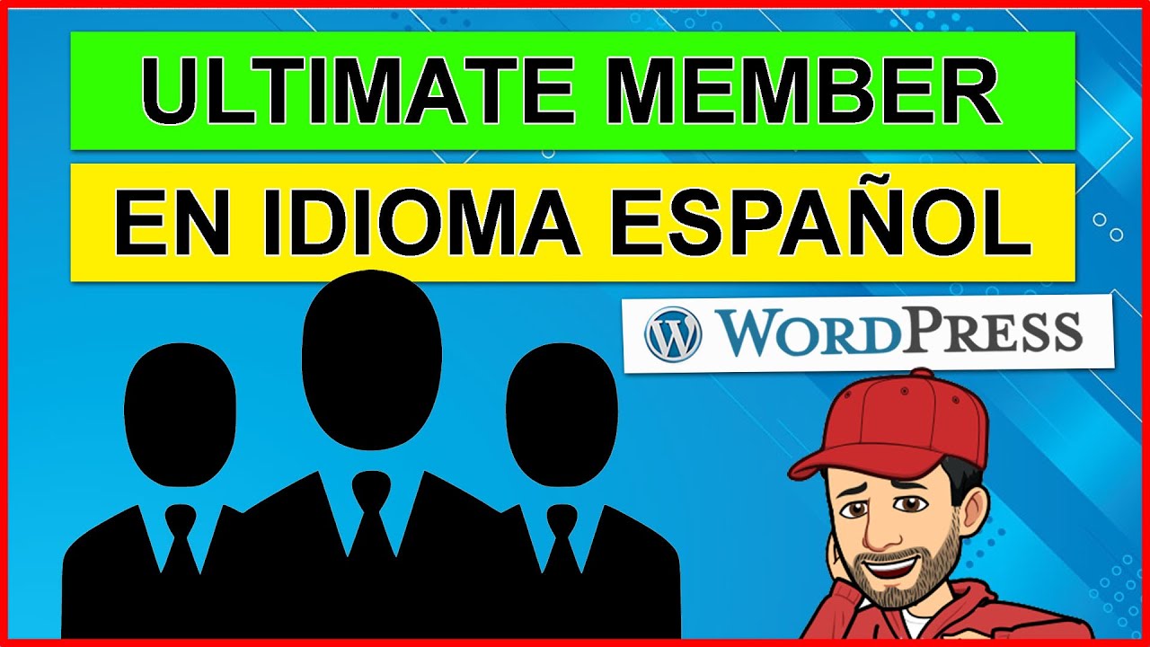 🖐️ Como poner ULTIMATE MEMBER en español completamente,  wordpress 64, curso español
