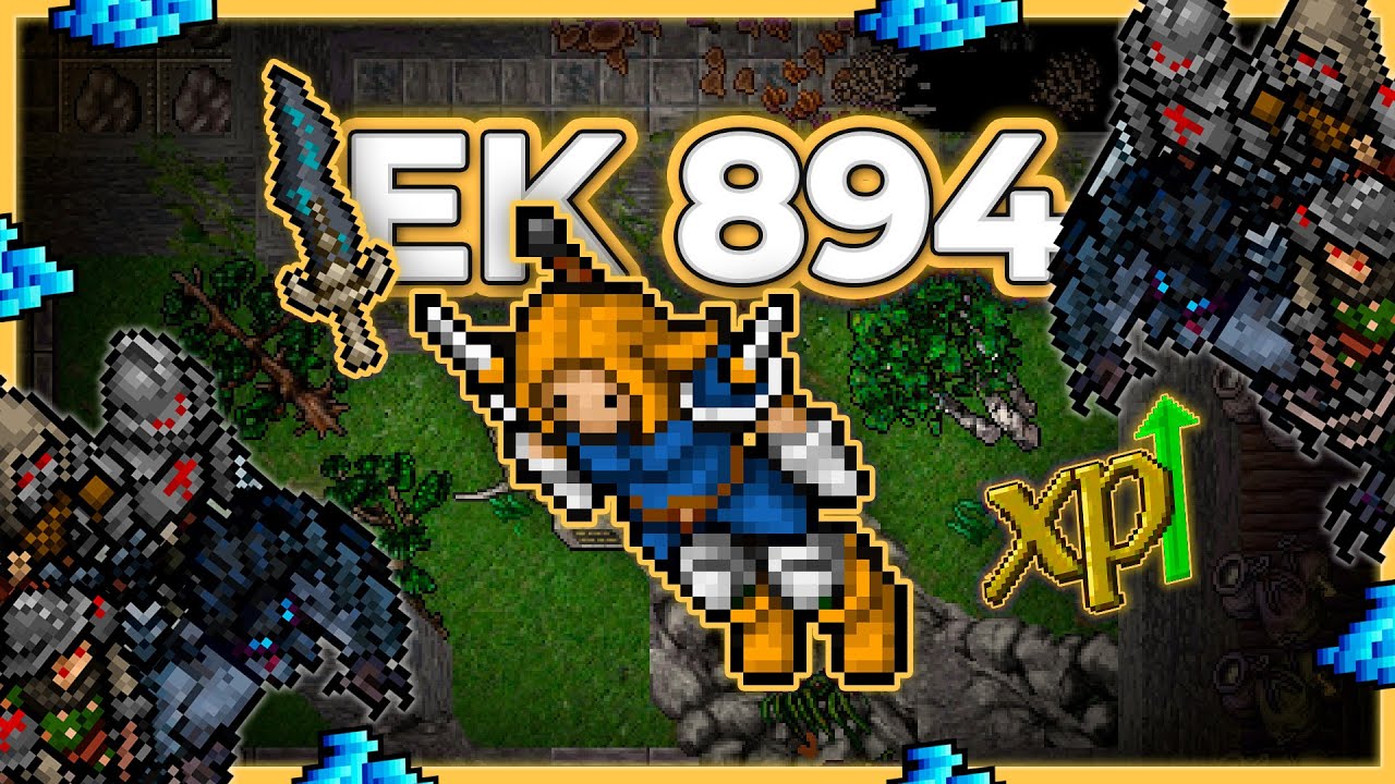 EK 894 Hunt Solo Stag Bastion 9.7kk/h Raw + 700k Profit - Tibia Hunt [15.13]