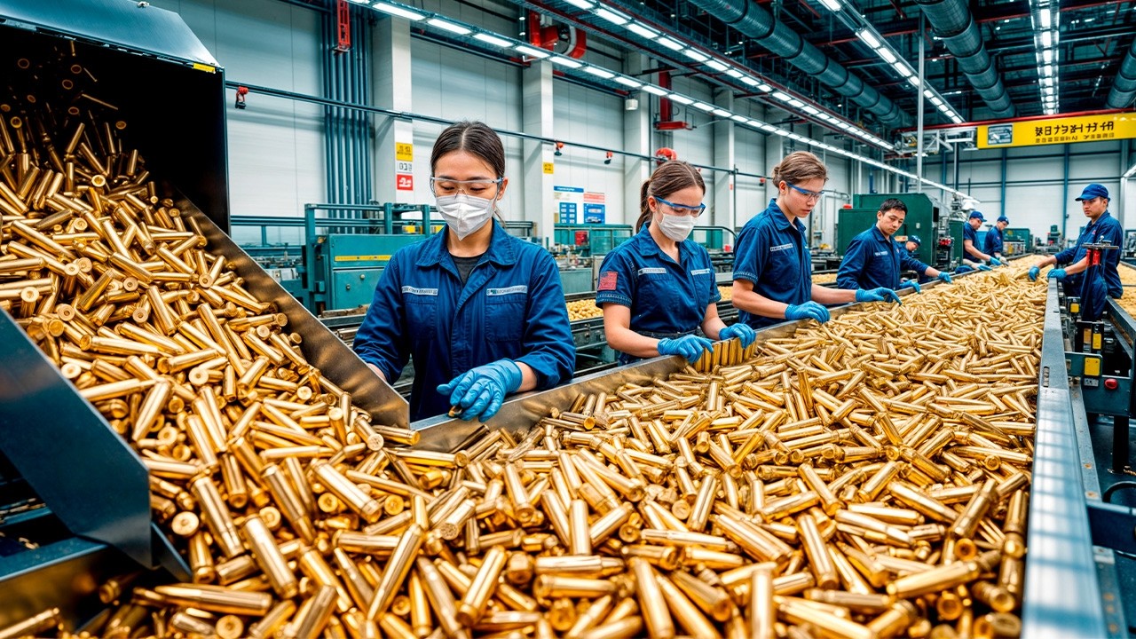 Dentro la Fabbrica di Munizioni: Come Nasce un Proiettile con Precisione Millimetrica
