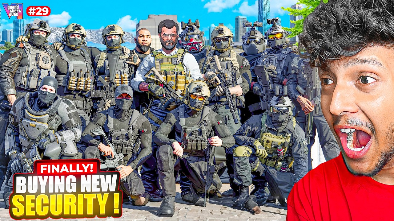 FINALLY BUYING MOST POWERFUL SECURITY in GTA 5 REAL LIFE!🔥#29