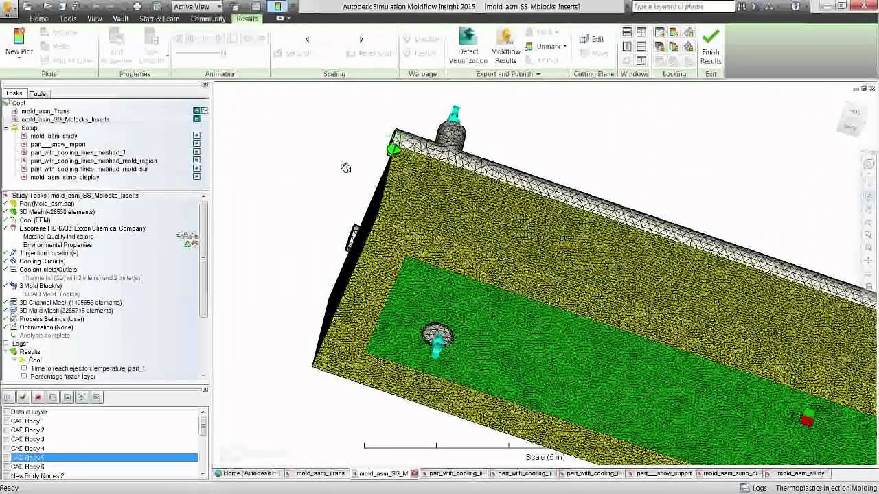 Shorten your cycle time with Thermal Analysis in Simulation Moldflow