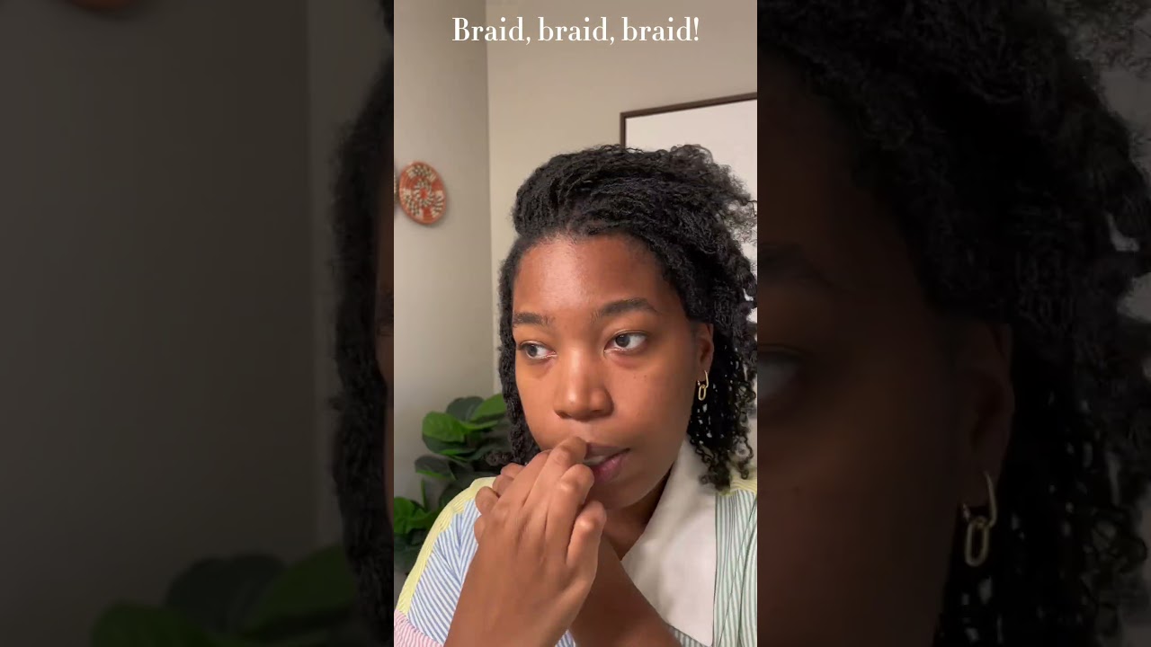 How To Braid & Band Sisterlocks! 