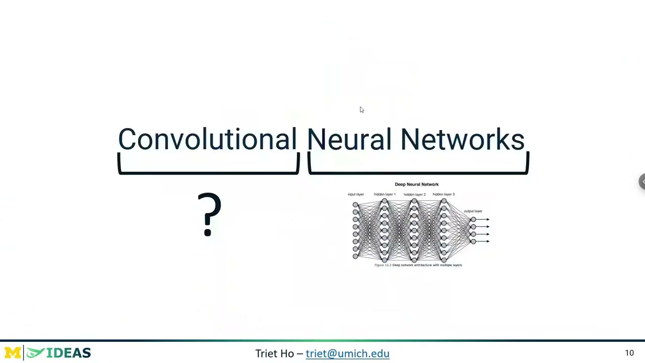 Convolutional Neural Networks