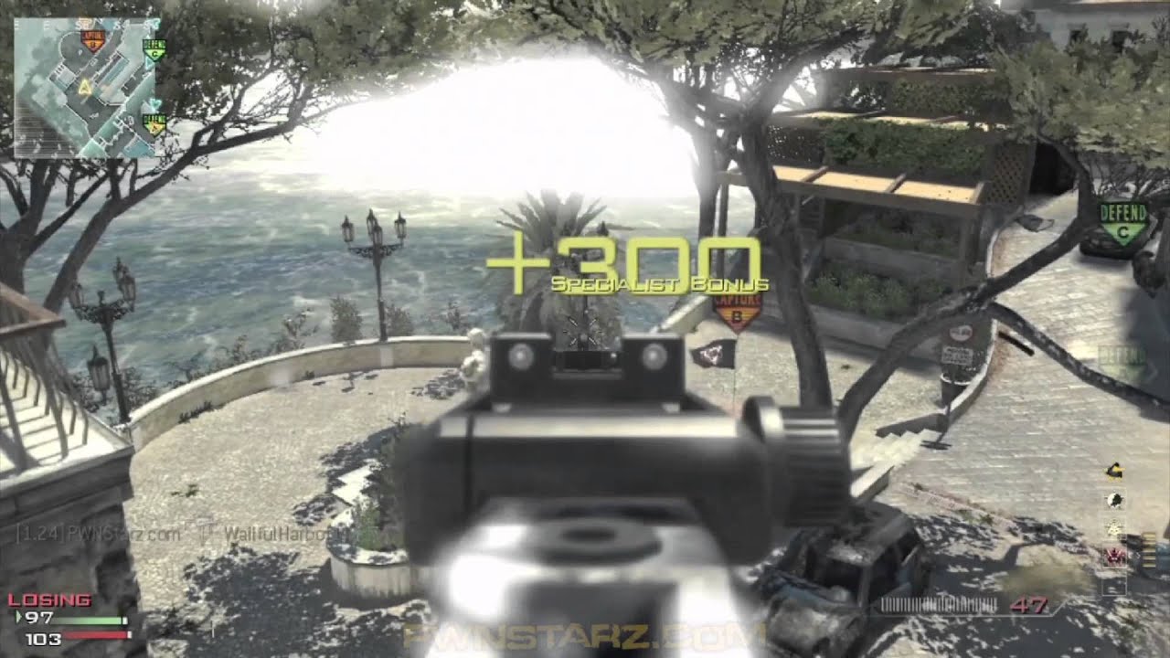 PWNStarz Piazza MOAB Gameplay 53-8 - New DLC MW3 Map Pack