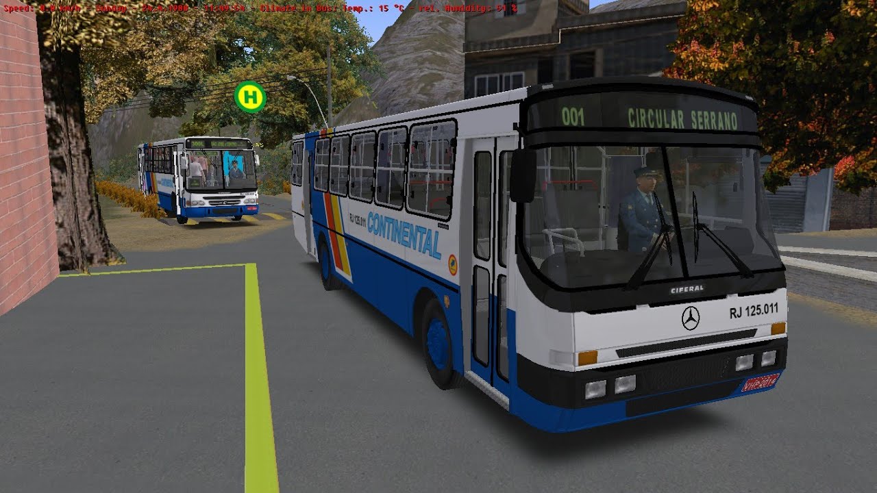 OMSI 2 - Ciferal GLS MB OF 1721 Empresa de Transportes Continental (Mapa: Serrano)