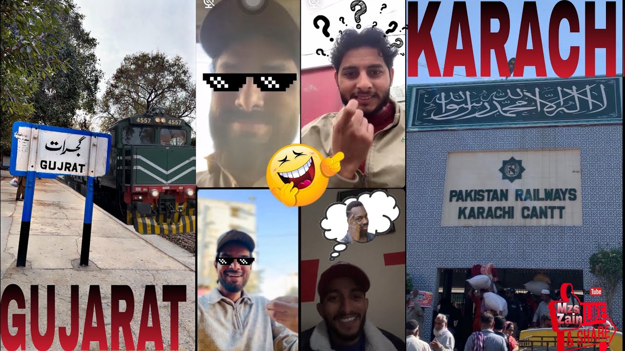 Part 20 |  Gujrat train. way to Karachi 
