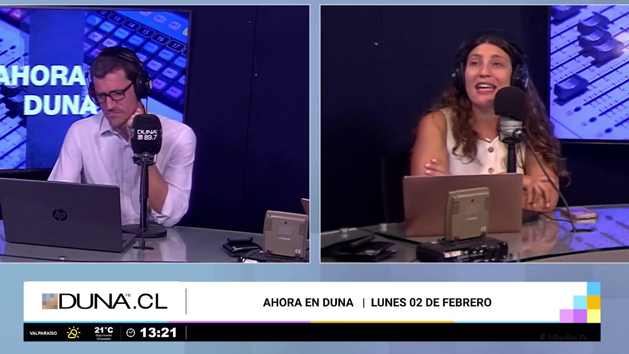 DUNA 89.7 FM |     AHORA EN DUNA  |  LUNES 02 DE FEBRERO