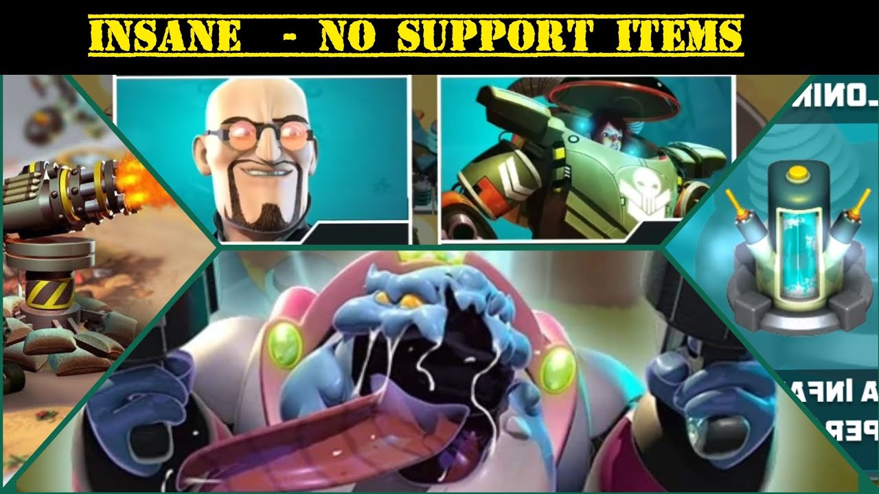 Class F-Rogue Insane (MGs + Cloning Vat) Team 11: Gravitas + Cinder | Alien Creeps