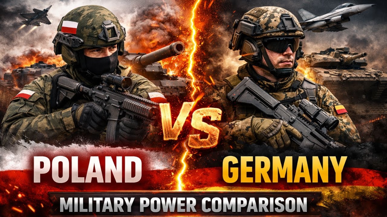 Poland vs Germany 🇵🇱🇩🇪 | Who Would Win a Modern War? Military Power Comparison 2025