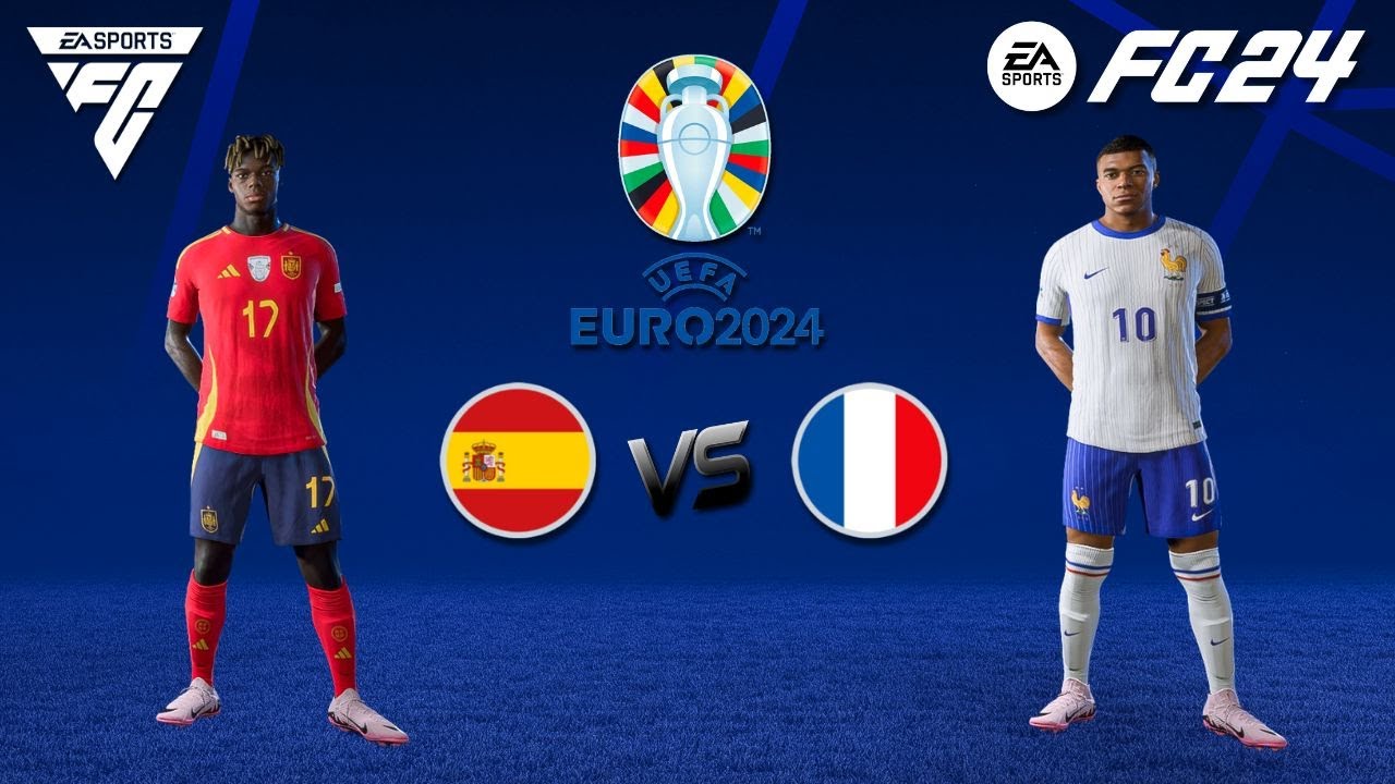 FC 24 PC | SPAIN VS FRANCE | UEFA EURO 2024 | FULL MATCH GAMEPLAY
