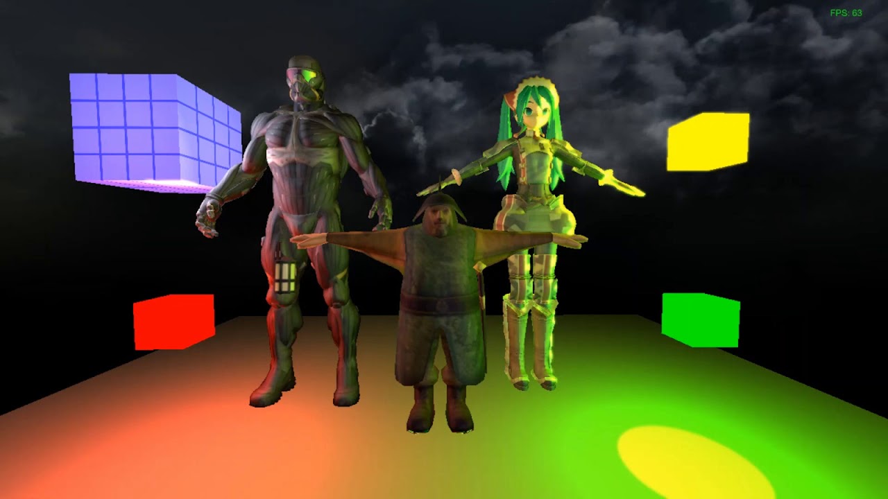 Blue Flame Engine Demo