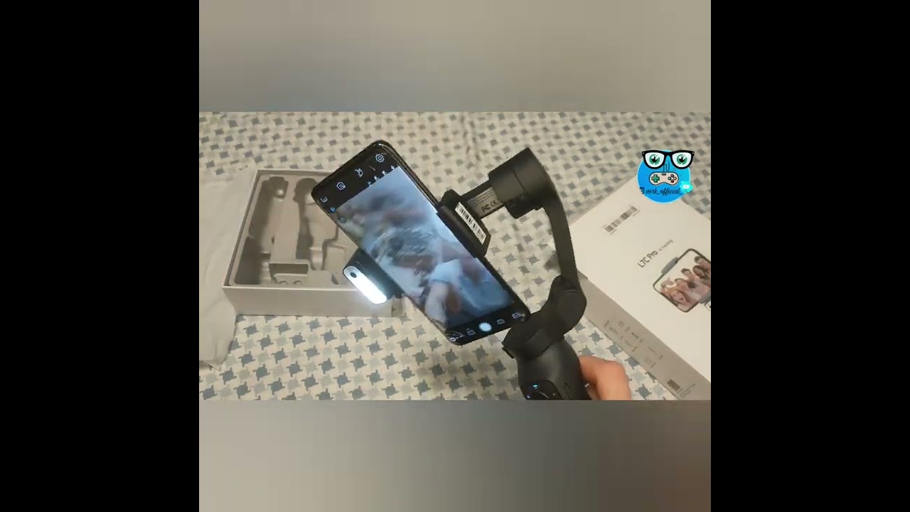 Estabilizador Gimball LC7 Pro - Unboxing (Temu)
