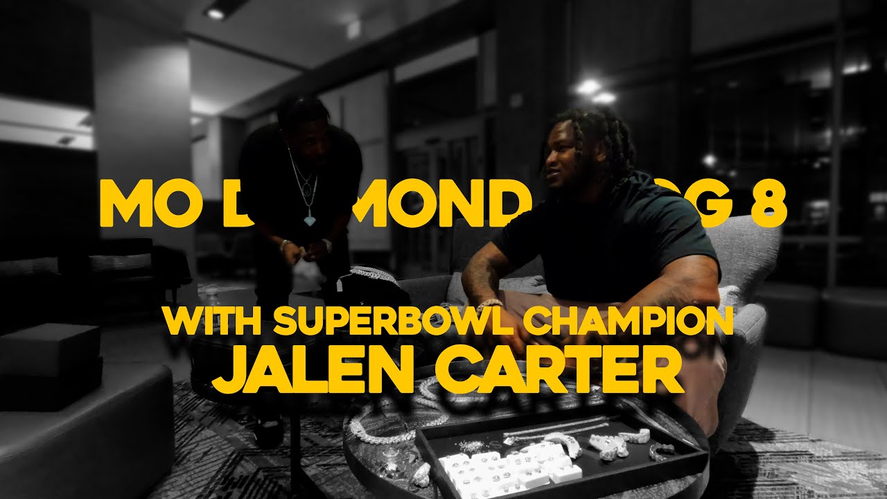 Mo Diamond Vlog : The Eagle Has Landed ( Philadelphia) ft. Jalen Carter