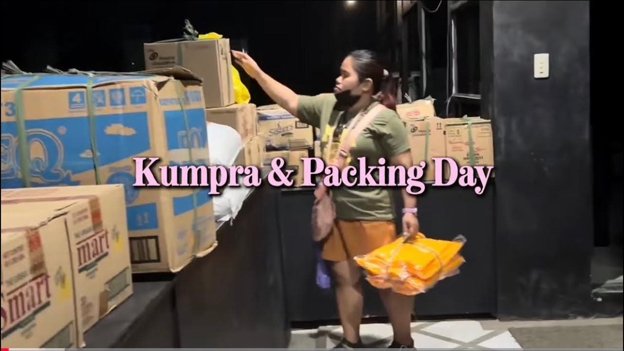 Grocery and Packing Day | Sade Bunch