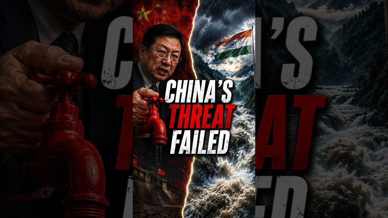 China Threatened To Stop India's Water? 🤫 (Reality Check)