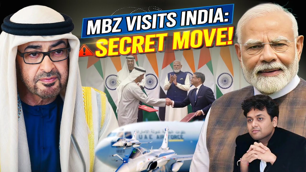 Big Reason Behind UAE President’s Visit to India || Dr. Ankit Shah Explains