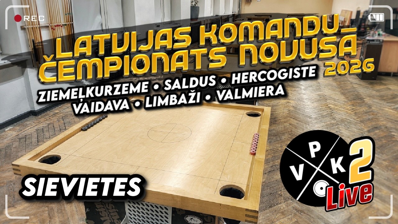 VpkNovuss Live #243-G3 • Latvijas Komandu Čempionāts Novusā Sievietēm 2026 • 3. Posms • 28.02.2026