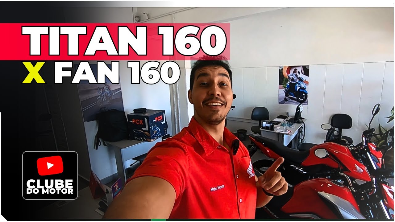 COMPARATIVO TITAN 160 vs FAN 160 2023| QUAL DIFERENÇA, QUAL É A MELHOR?