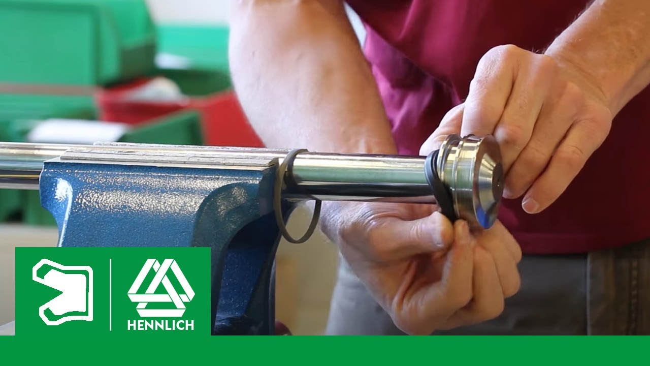 Montageanleitung Gleitfl&auml;chen Kolbendichtung mit Backringen