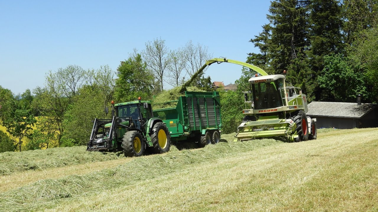 Leu Lohnunternehmen: Gras häckseln 2021