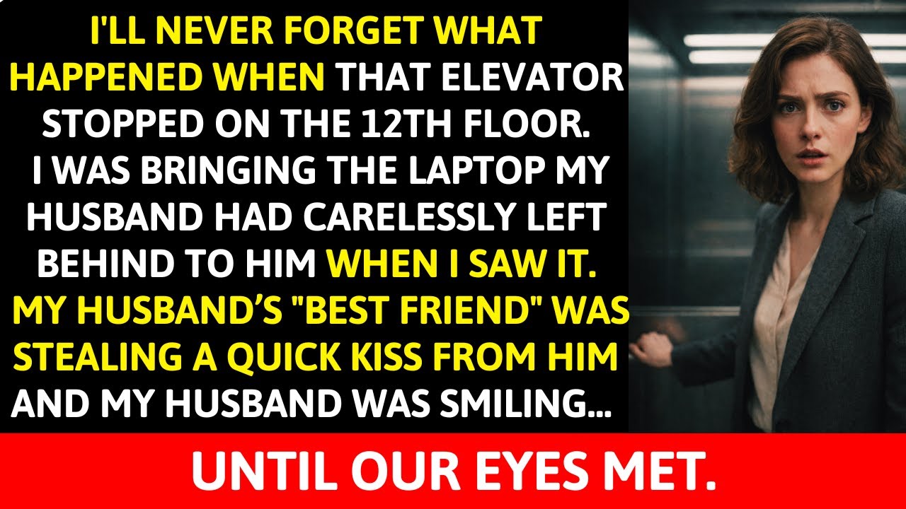The Elevator Opened, My Husband Was Stealing a Quick Kiss from His Best Friend—He Was So Shocked...