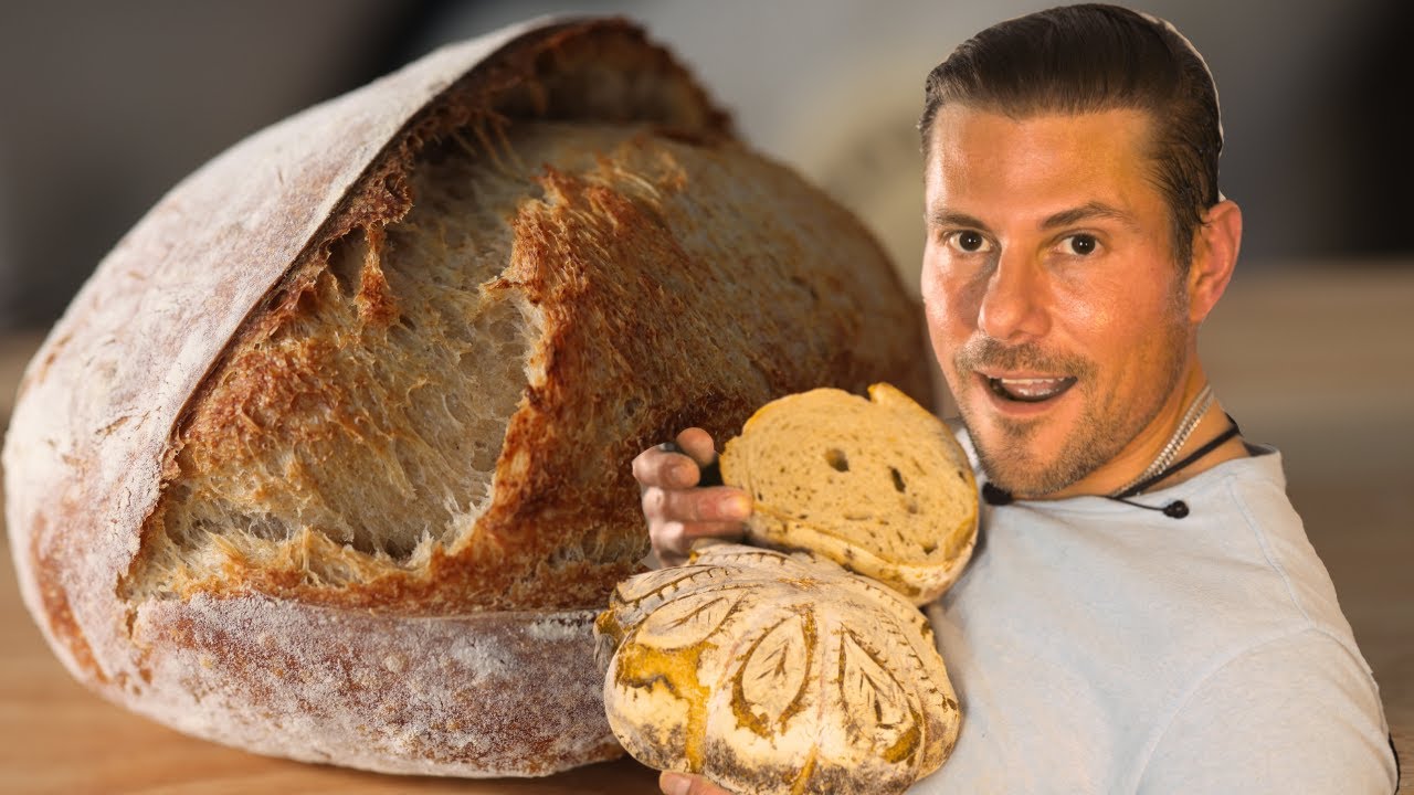 Sourdough. From nothing to something beautiful and delicious.