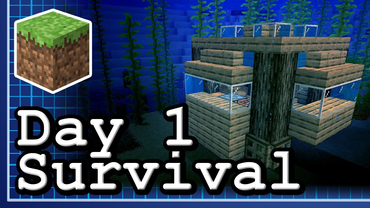 A Crass Course in Building Underwater Minecraft Houses