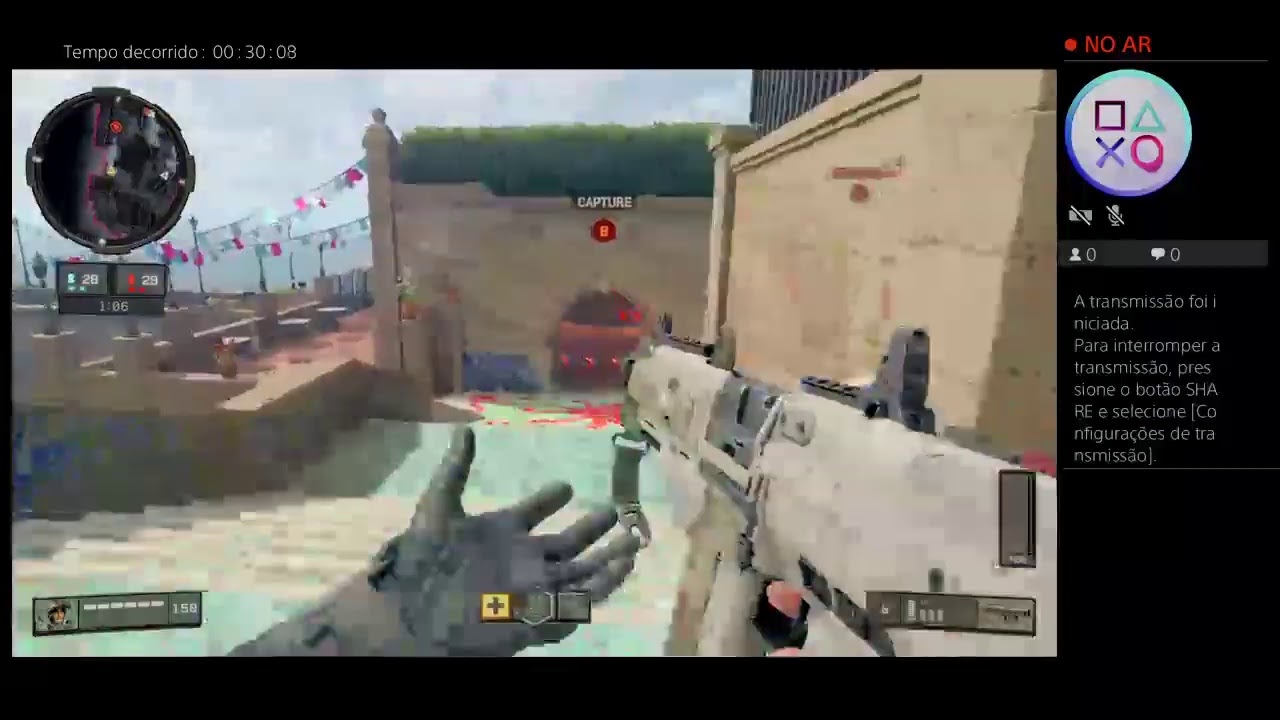 Gameplay de call of duty black ops 4 no ps4