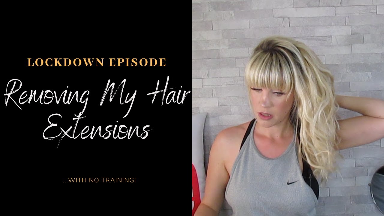 Alexandra The Violinist || DIY: How To Remove Keratin Bond Hair Extensions At home