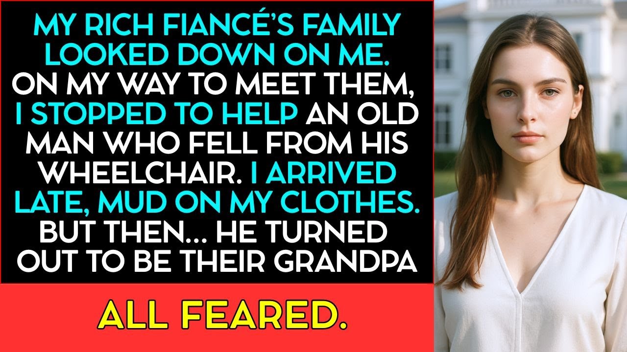 I Was Late to Meet My Rich Fianc&eacute;&rsquo;s Family Because I Helped an Old Man Who Fell From His Wheelchair.