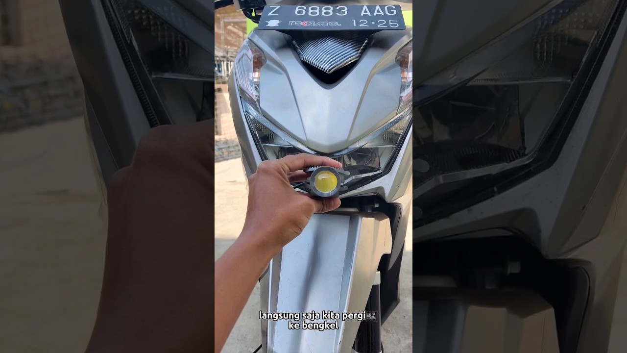 Pasang Lampu D2 Laser Di Motor Beat Deluxe #beatdeluxe #beatmodifikasi #variasibeat