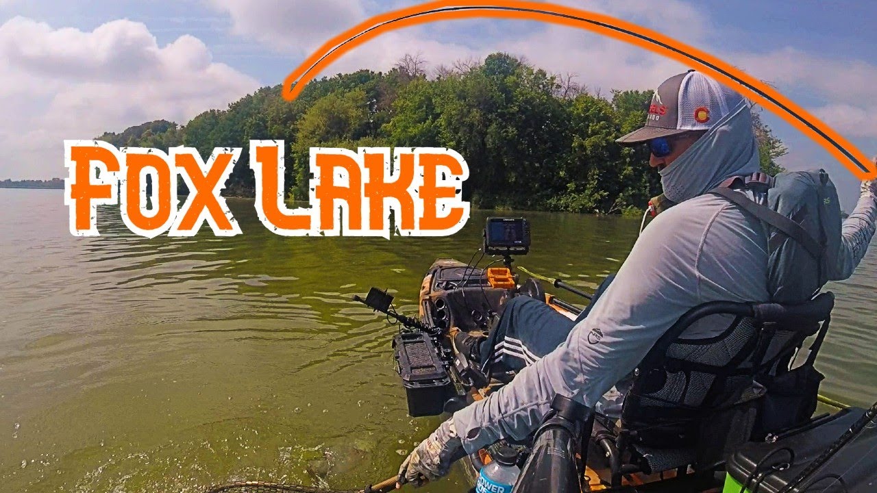 Summer Largemouth Bass Fishing - Fox Lake Wisconsin