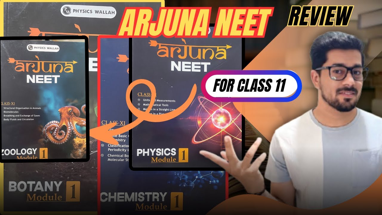 Arjuna Neet Class 11 PW Module Review #neetmodules #neetbooks #arjunamodule